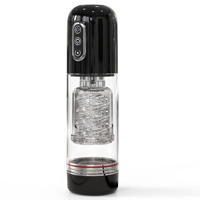 Automatic Male Masturbator Masturbation Cup with  Thrusting & Rotating Modes for Penis Stimulation, Male Stroker Pocket Pussy