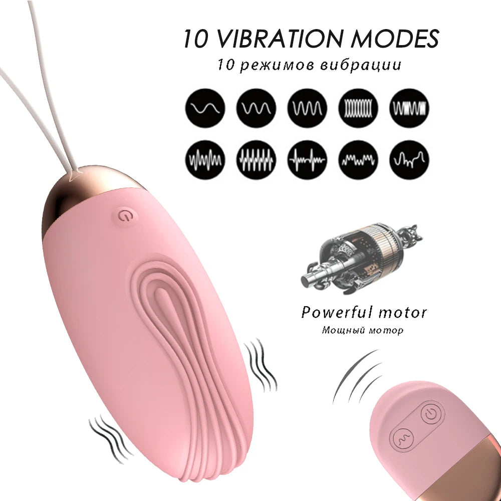 Bullet Vibrator Sex Toys (Wireless Remote Control Vibrating Eggs)