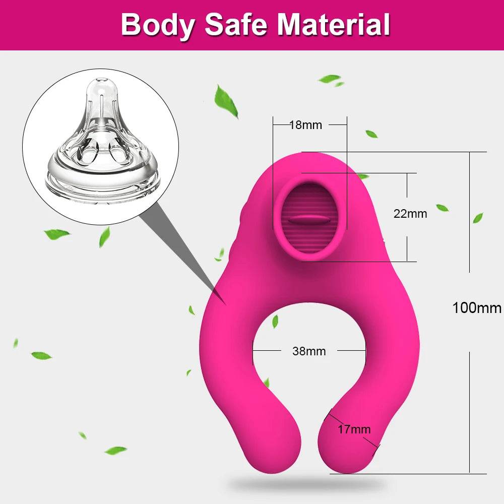 Vibrator For Women (suck and lick)