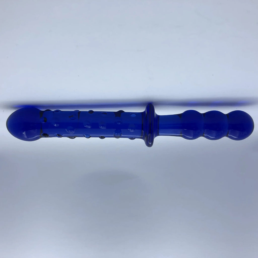 Wellwanted Long Glass Double Head Dildo