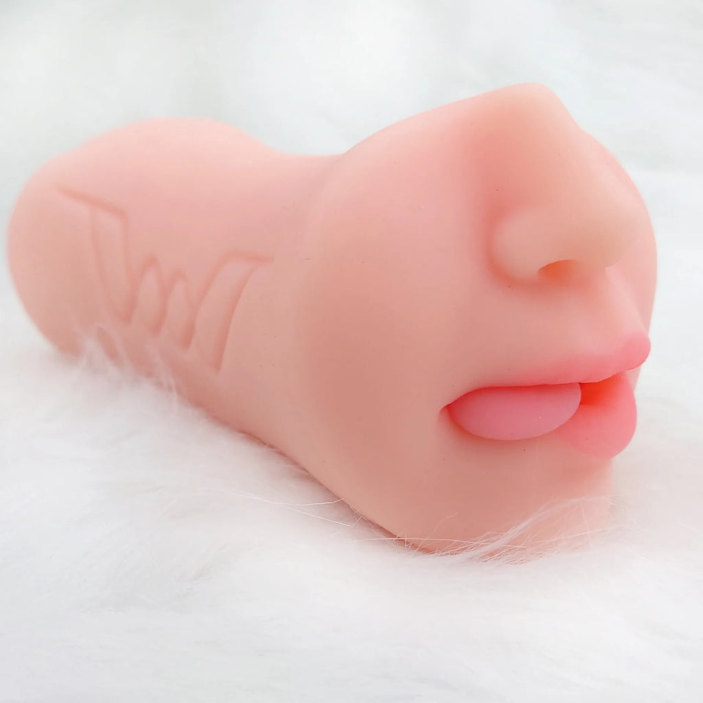 3 In1 TPE Medical Soft Healthy Mouth Masturbation Cup