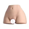 Sexy Vagina Artificial Silicone Pussy Big Ass Masturbator with Real Touch Feeling Skin Color
