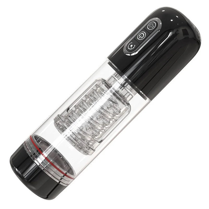 Automatic Male Masturbator Masturbation Cup with  Thrusting & Rotating Modes for Penis Stimulation, Male Stroker Pocket Pussy