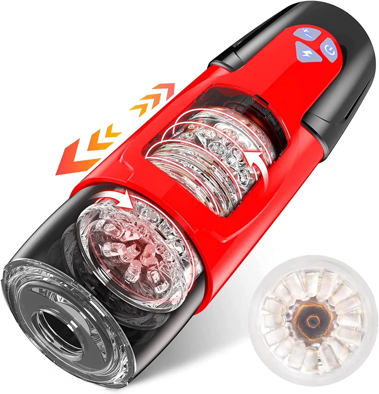 Automatic Male Masturbator (with 7 Thrusting Rotating Modes for Penis Stimulation)