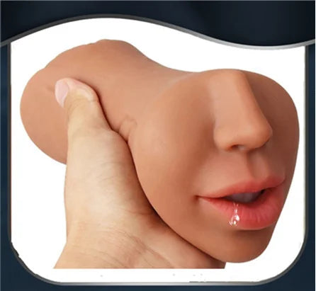 3 In1 TPE Medical Soft Healthy Mouth Masturbation Cup