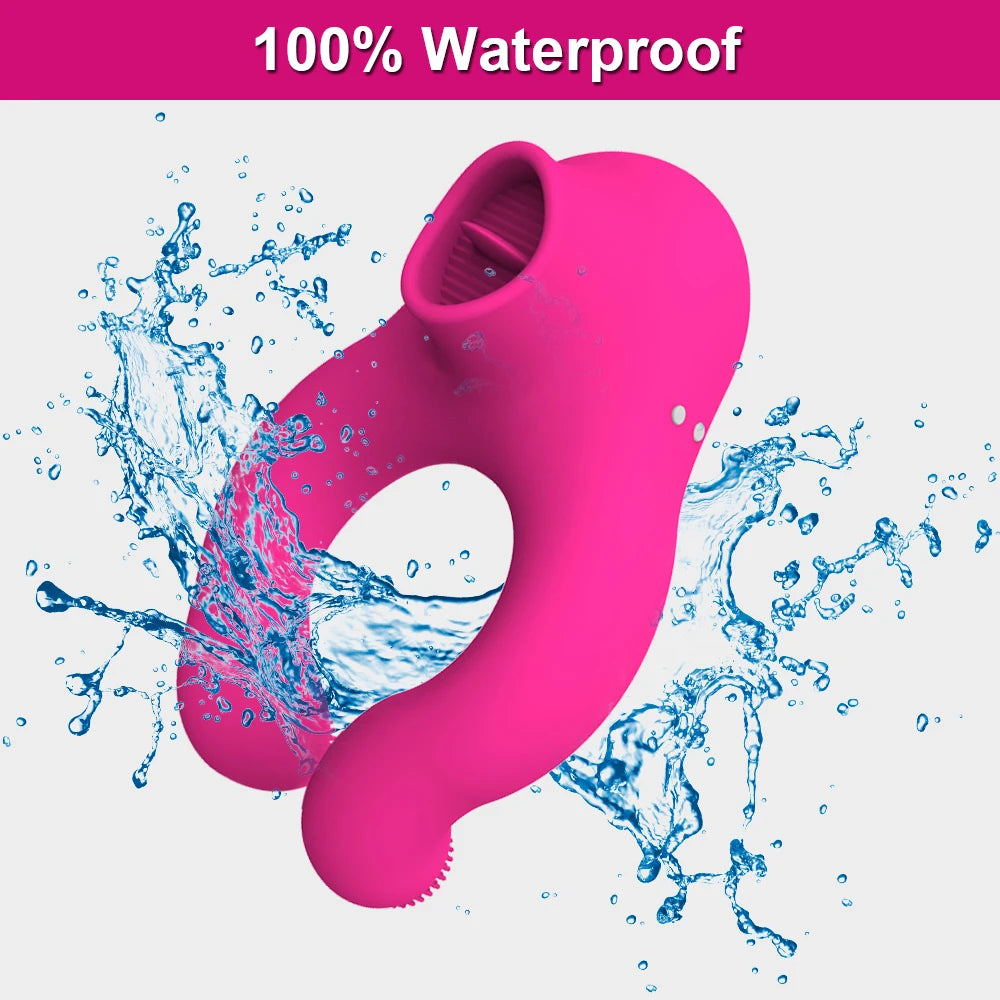 Vibrator For Women (suck and lick)