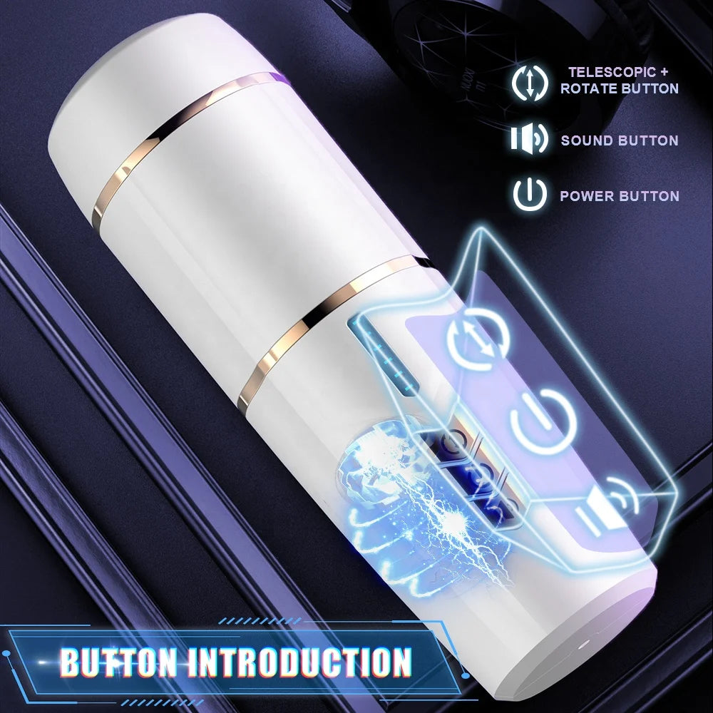 SQ-MA High Quality Automatic Rotating Electric Masturbator