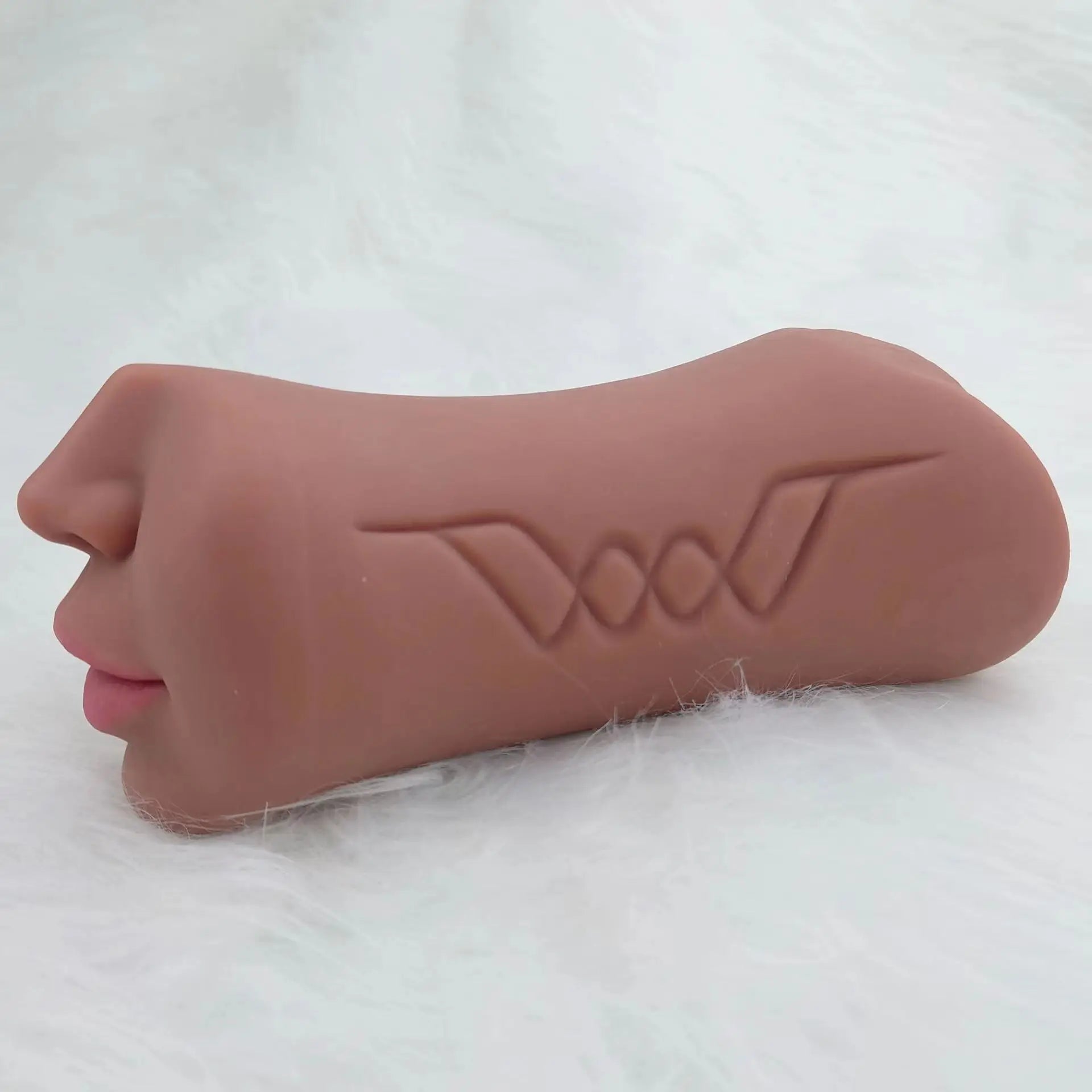Double Hole Oral 3D masturbate (with Brown Deep Throat Elastic Odorless)