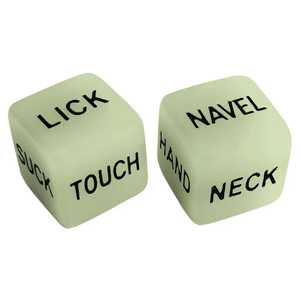 1Pair Luminous Sexy Dice