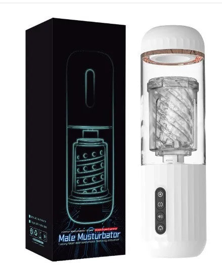 Automatic Male Masturbator Masturbation Cup with  Thrusting & Rotating Modes for Penis Stimulation, Male Stroker Pocket Pussy