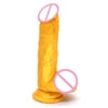 Soft and Safe Food Grade Silicone Huge Strap-on Large Dildo