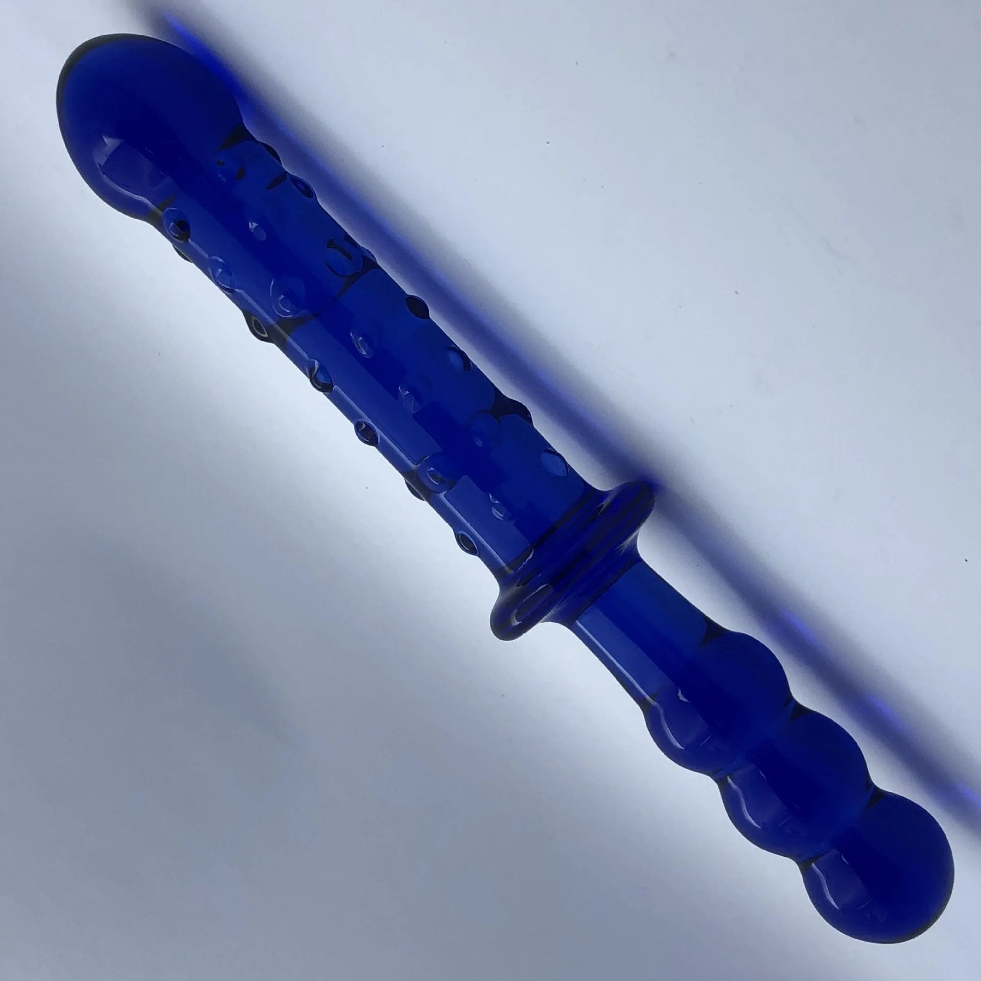 Wellwanted Long Glass Double Head Dildo