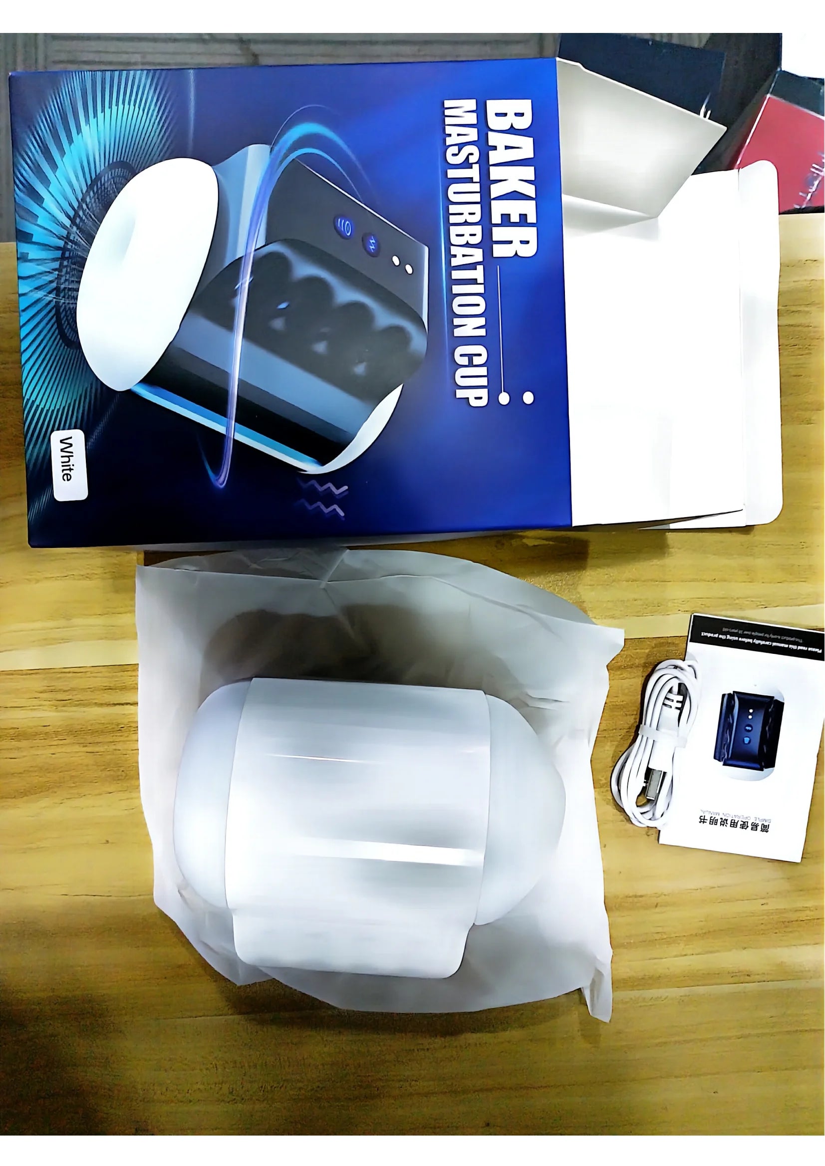 Fully Automatic Sucking and Juice Squeezing Masturbator (With Multi Frequency Vibration and suck)
