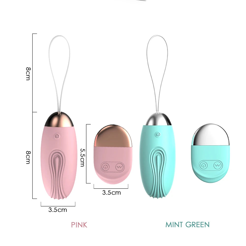 Bullet Vibrator Sex Toys (Wireless Remote Control Vibrating Eggs)