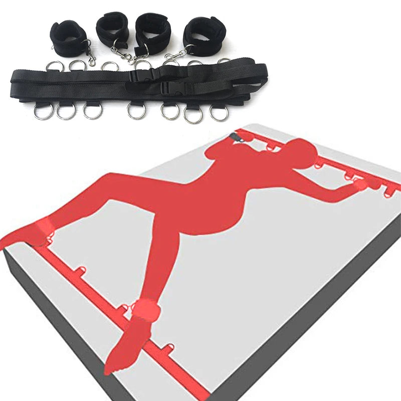 Sex Furniture (Handcuffs Ankle Cuffs BDSM Bondage Set)