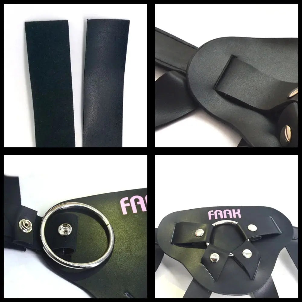 Soft and Safe Food Grade Silicone Huge Strap-on Large Dildo