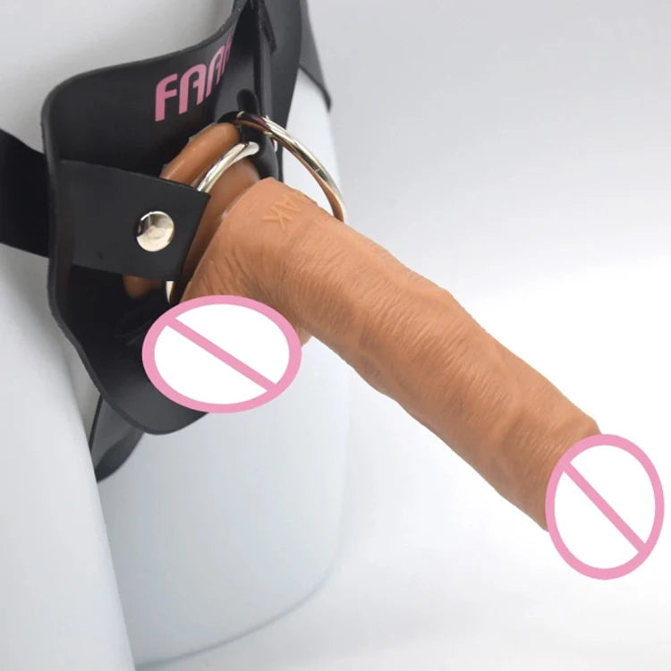 Soft and Safe Food Grade Silicone Huge Strap-on Large Dildo
