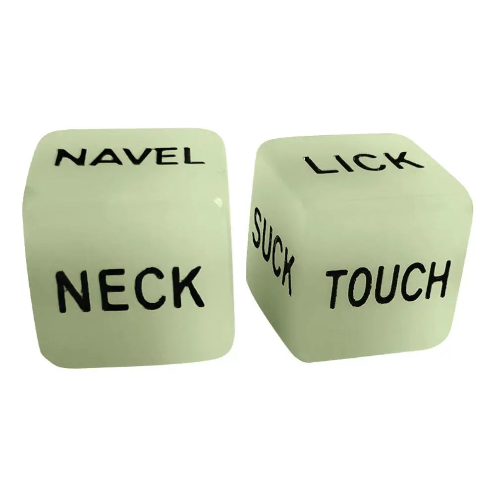 1Pair Luminous Sexy Dice
