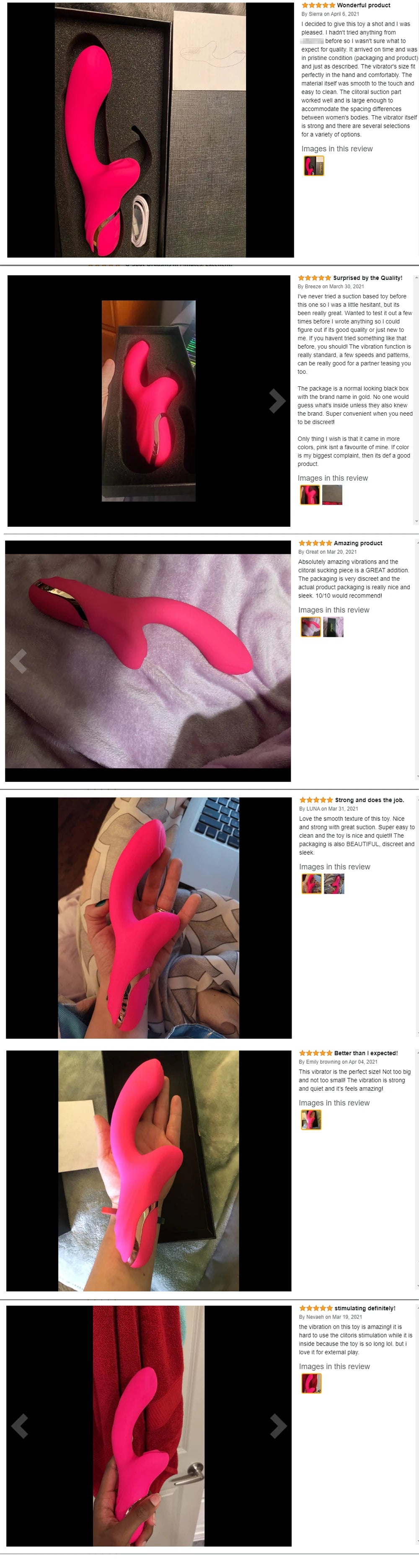Powerful Clitoral Vibrator For Women Clit Clitoris Sucker