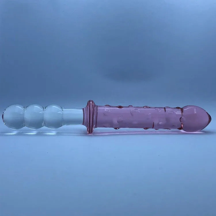 Wellwanted Long Glass Double Head Dildo