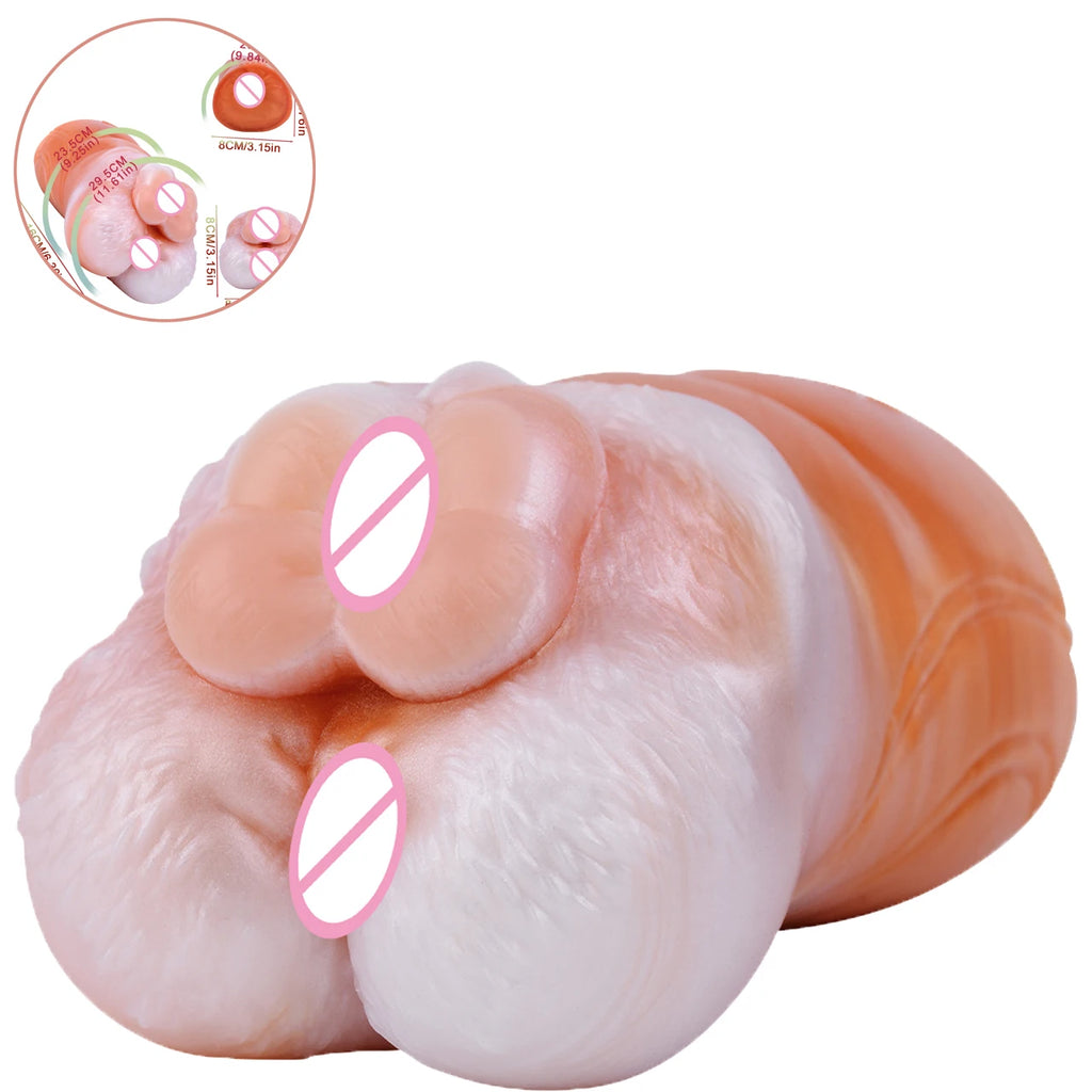 Animal Butt and Breast Style Masturbation Cup for Men Updated Design Body-Safe Material Wholesale & Dropshipping