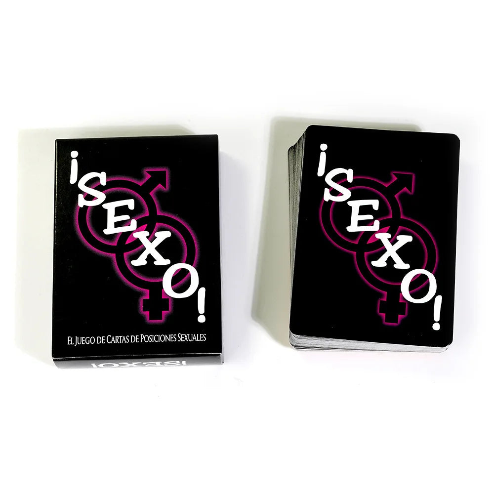 English Sex Card Game (50 Kinds of Card)