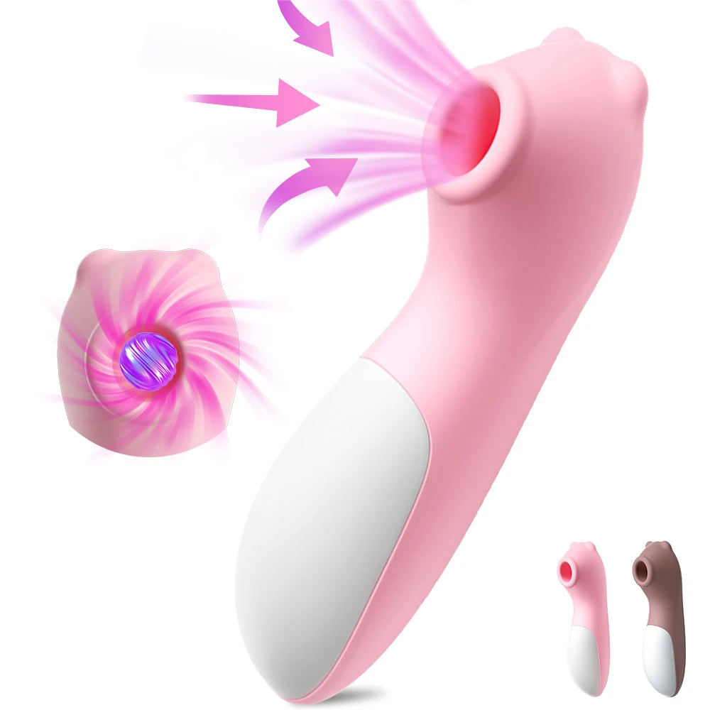 YAFEI Clit Sucking Vibrator 10 Speed Vibrating Sucker