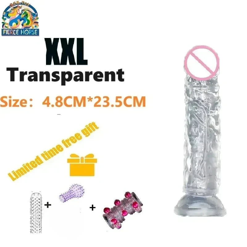 Clearance Sale Soft Dildos (5 Colors)