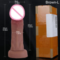 PLAYCHARM Realistic Dildos Big Glans With Suction Base