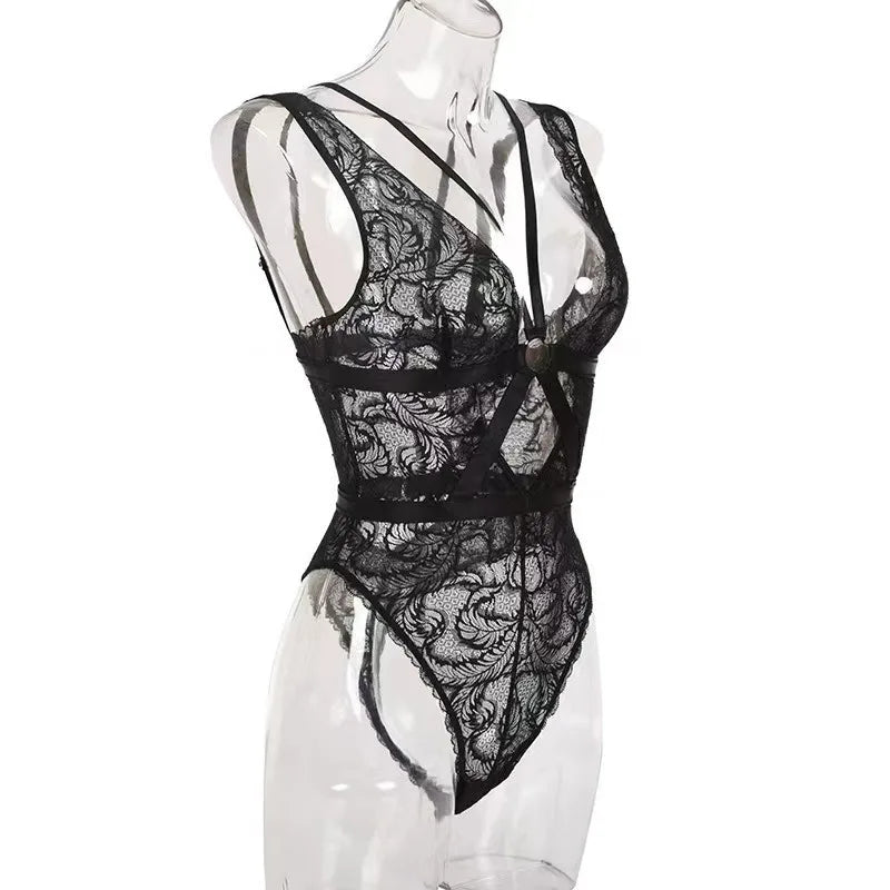 Sexy Lingerie Lace Bodysuit Underwear