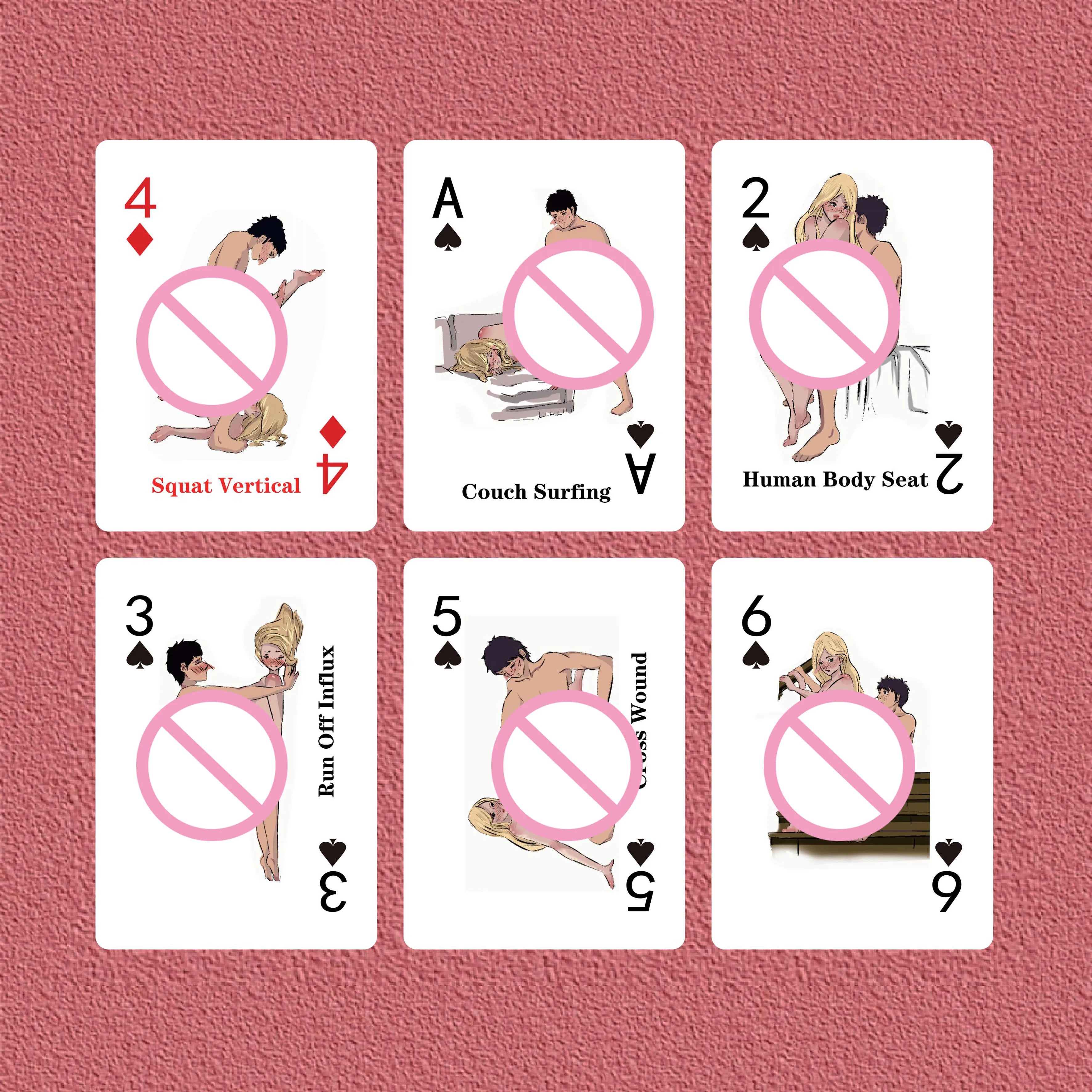 54pcs sex style sex pocker