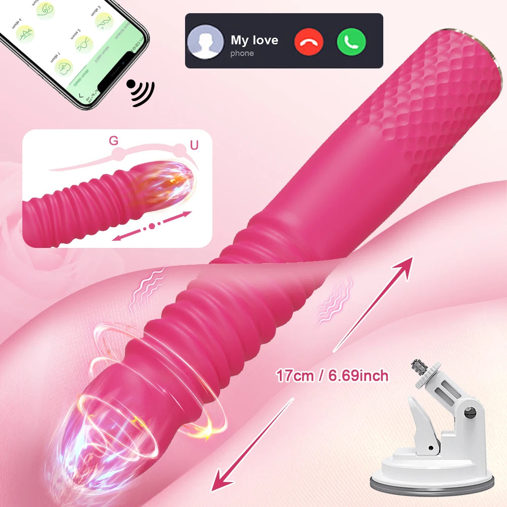 Sex Machine APP Controlled Vibrator (Automatic Up Down)