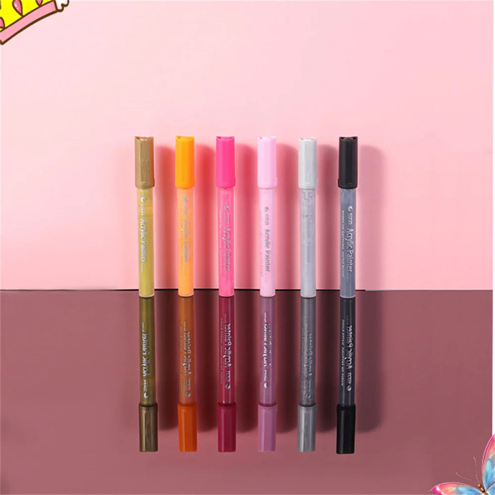 8Pc BDSM Body Painting Pen Sm Flirting Graffiti Erasable Pen Washable Training Tattoo Writing Mark Adult Sex Toy