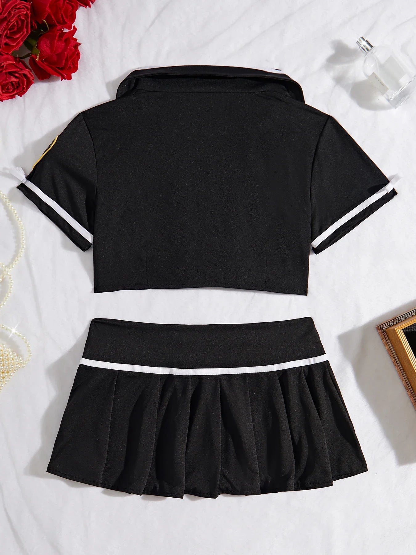 Cosplay Women Sexy Lingerie Sailor Ds Stage Costumes Sexy Low Waist Splits Student Stewardess Cosplay Uniforms Nightclubs Outfit