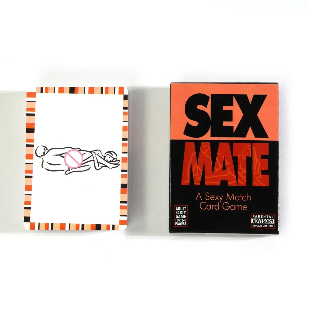 English Sex Card Game (50 Kinds of Card)
