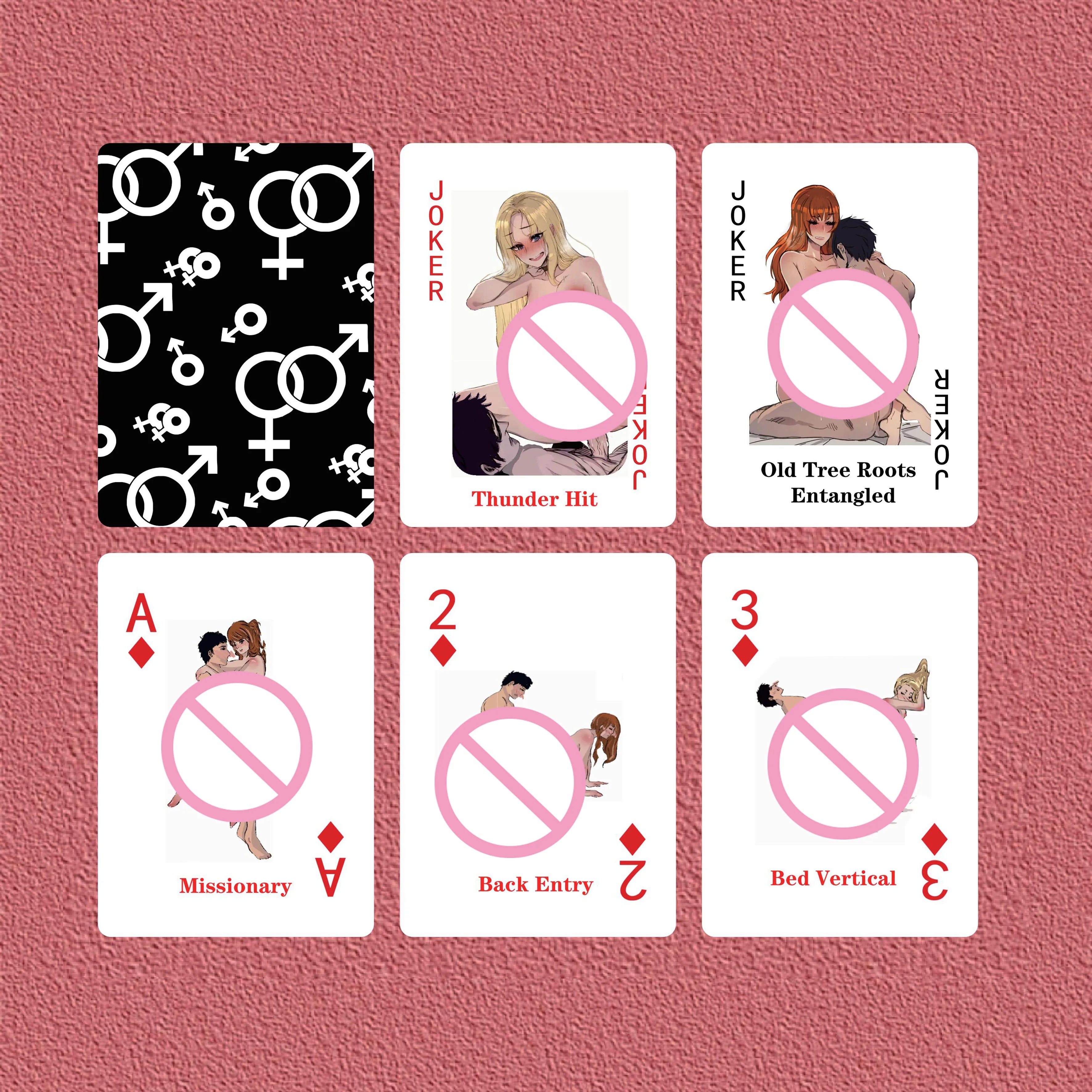54pcs sex style sex pocker