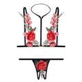 Sexy Lace Hot Underwear Sleepwear Bras Panties Set