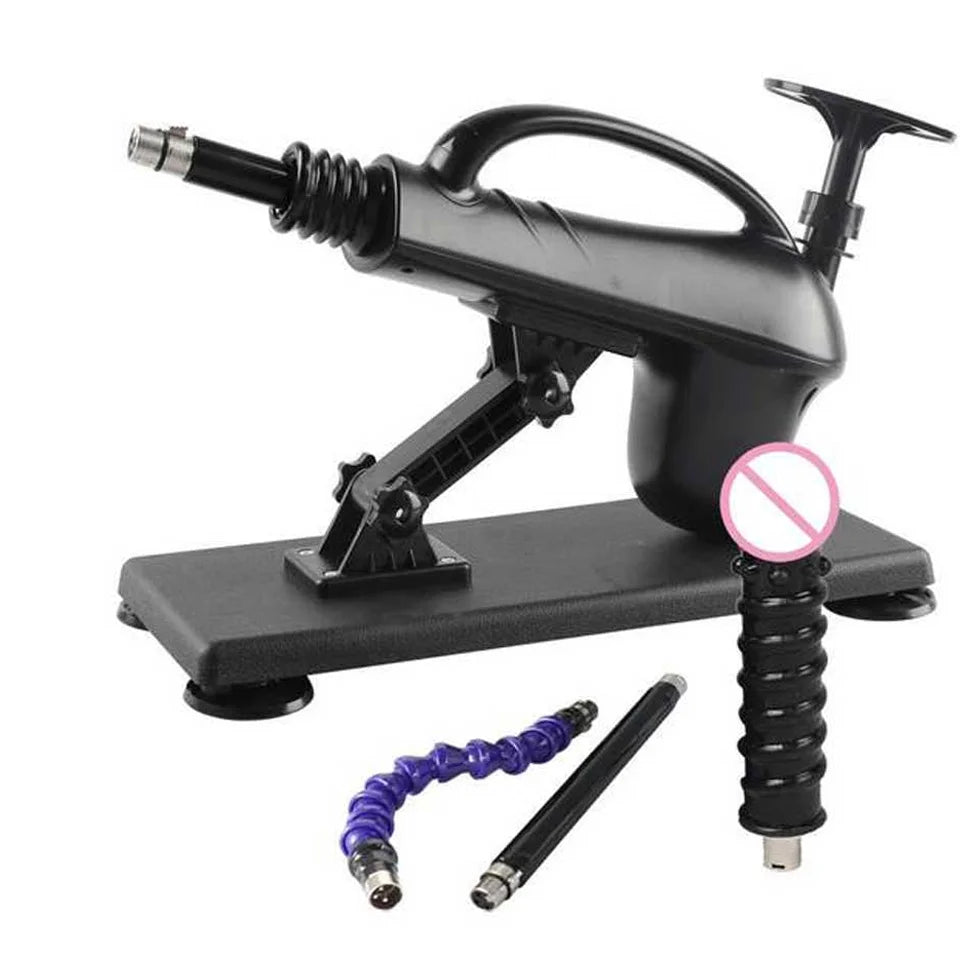 Portable Automatic Sex Machine with Big Dildo