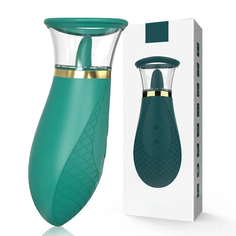 Clitoral Sucking Vibrator Sex Toy for Women Licking Tongue