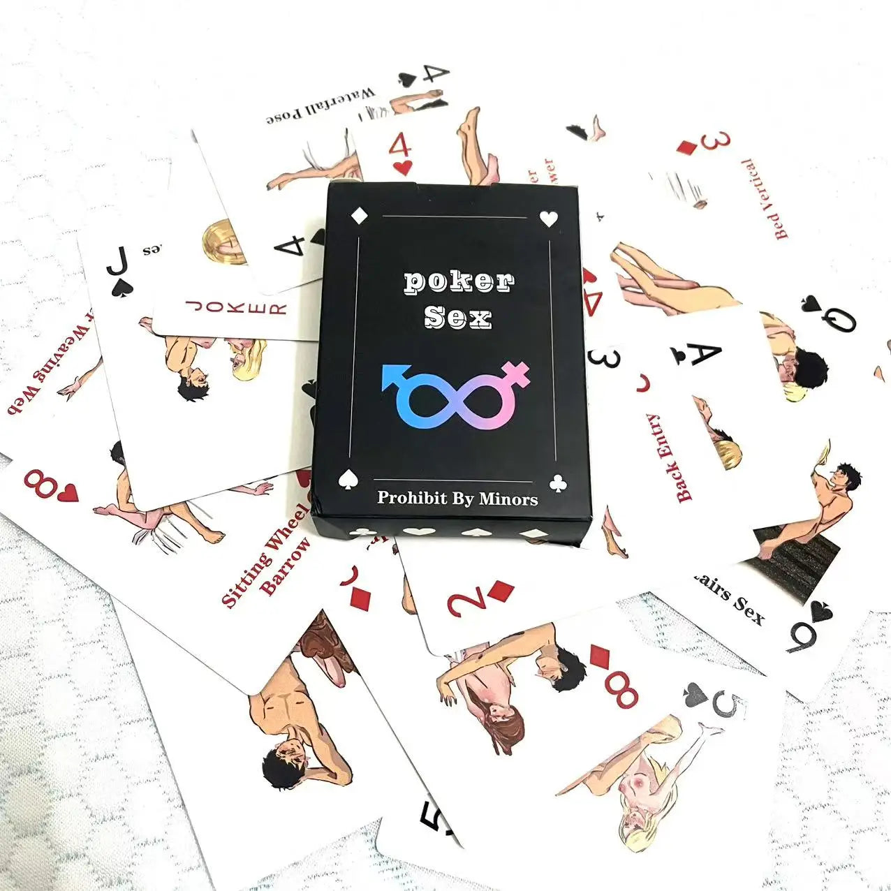 Adult Poker Card Game  (54 Cards)