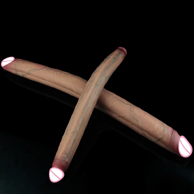 YiHH Realistic Long Dildos Double Head Dildo