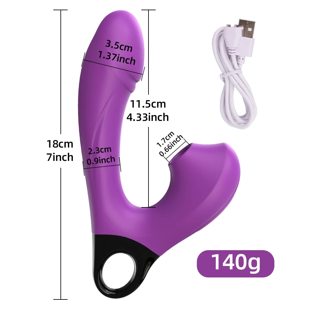 Powerful Clitoral Vibrator (Strong Sucking)