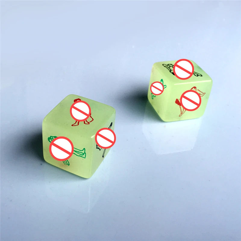 yunman Sex Dice 6/12 Sides Romance