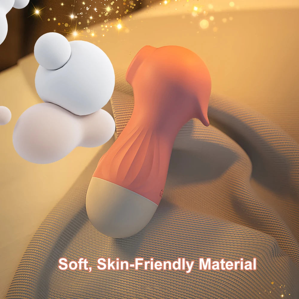 Clitoral Suction Vibrator (Dual Stimulation with Powerful Vibration & Rhythmic Suction)