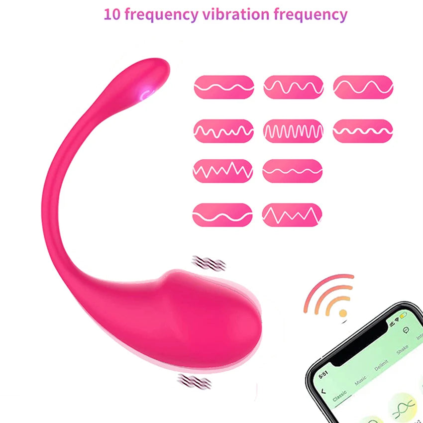 Soouowo APP Remote Control Wearable Vibrator Clitoral