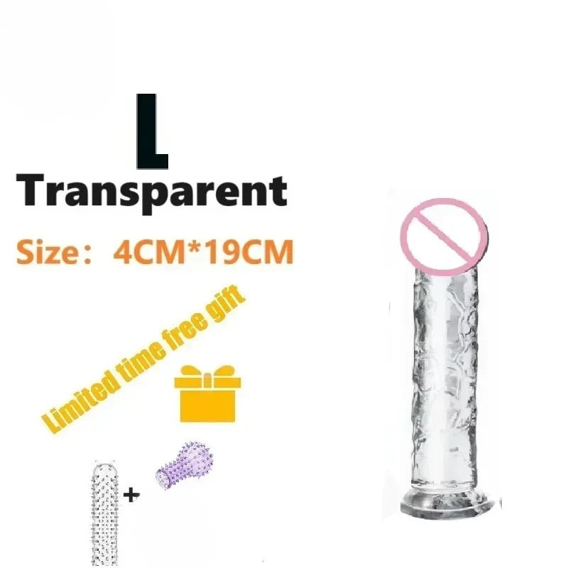 Clearance Sale Soft Dildos (5 Colors)