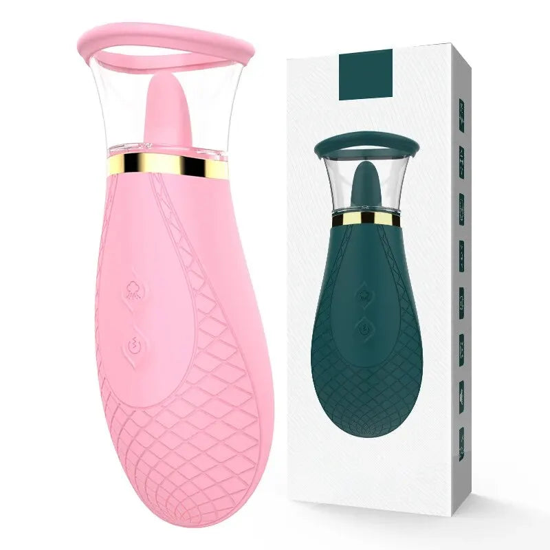 Clitoral Sucking Vibrator Sex Toy for Women Licking Tongue