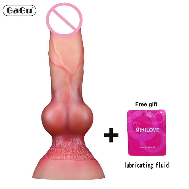 Animal Fox Dog Huge Dildos
