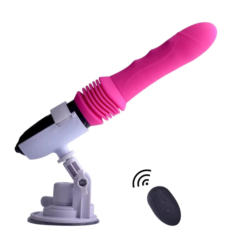Sex Machine Thrusting Big Dildo Vibrator