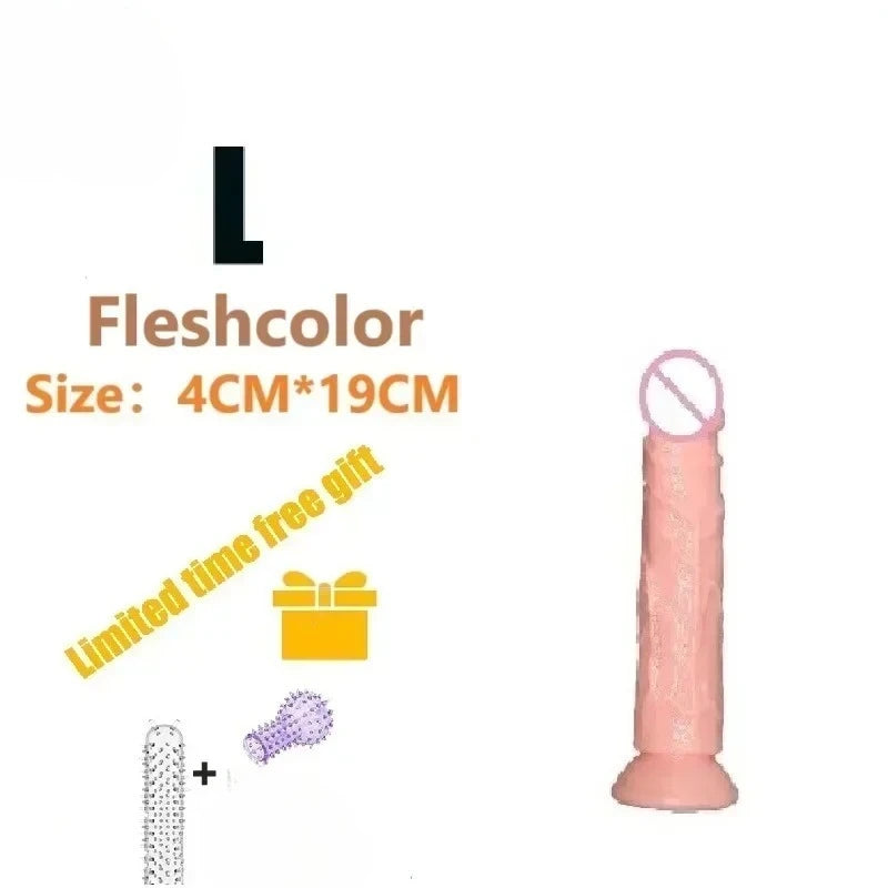 Clearance Sale Soft Dildos (5 Colors)